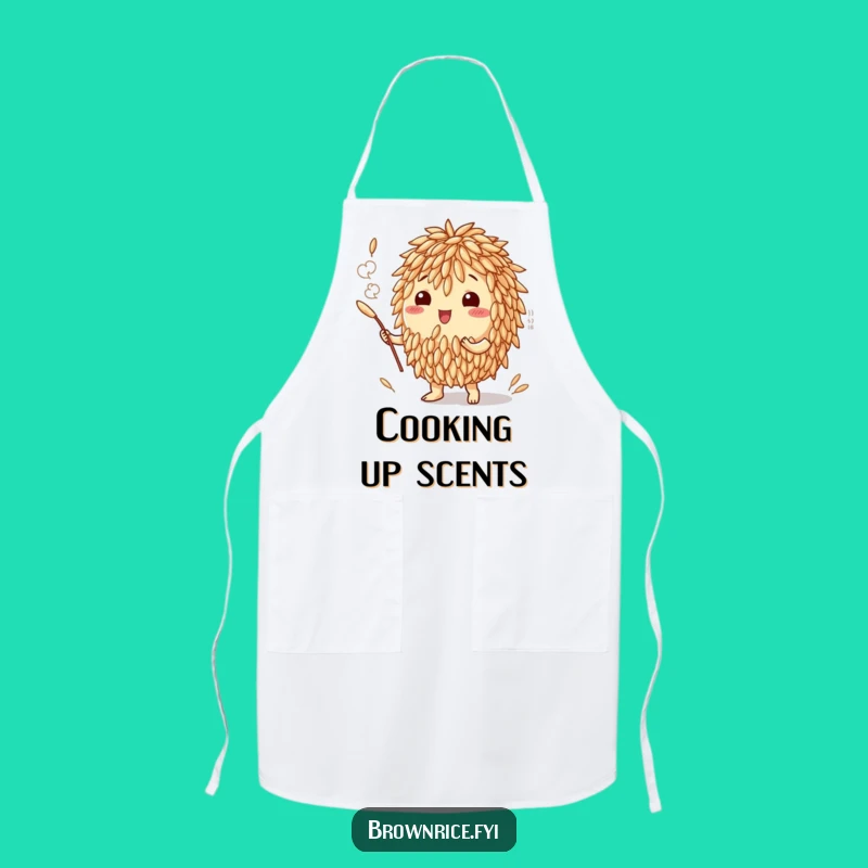 Funny Aroma Cloud Rice Grain Apron: Smell Good While You Cook