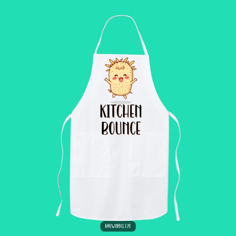 Funny Rice Apron, a Hilarious Kitchen Accessory for Energetic Cooks
