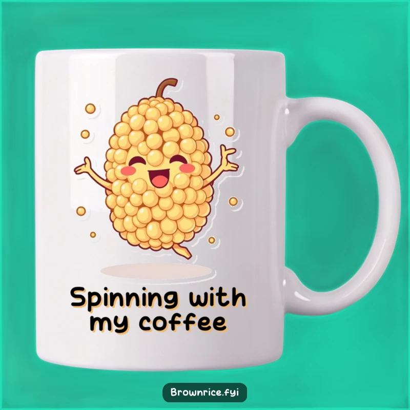Funny Quinoa Spin Mug: Hilarious Gift for Healthy Food Lovers
