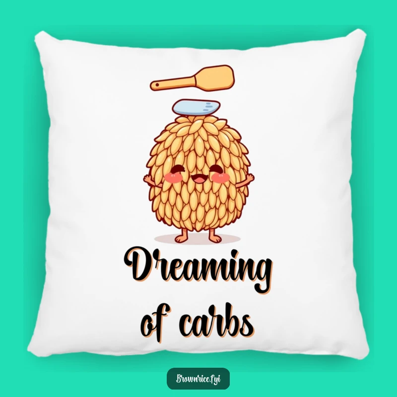 Funny Rice Grain Chef Pillow: Cozy Comfort for Kitchen Lovers