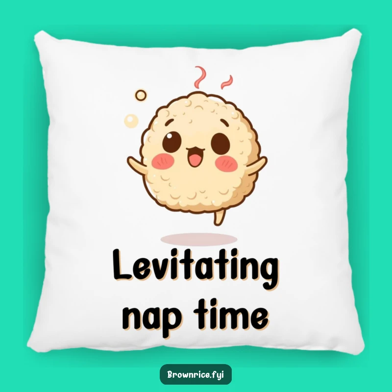 Funny Levitating Rice Pillow - Surprised Steam Comfort