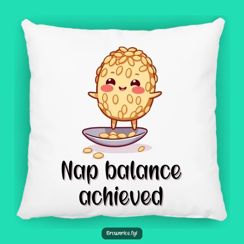 Funny Wobbly Rice Grain Pillow: Balancing Comfort with Humorous Charm