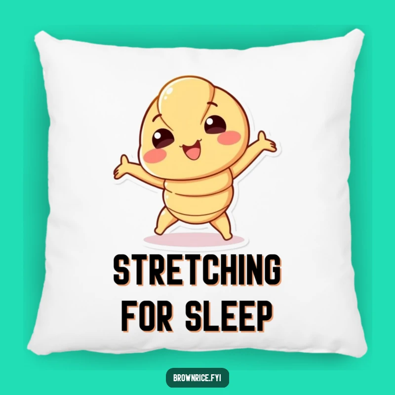 Funny Croissant Pillow: Playful Stretch for Cozy Comfort, a Whimsical Funny Gift