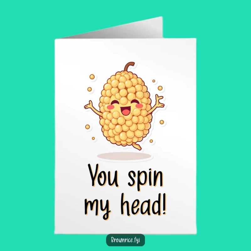 Free Printable Congrats Card: Spinning Quinoa Cheer, Funny Downloadable