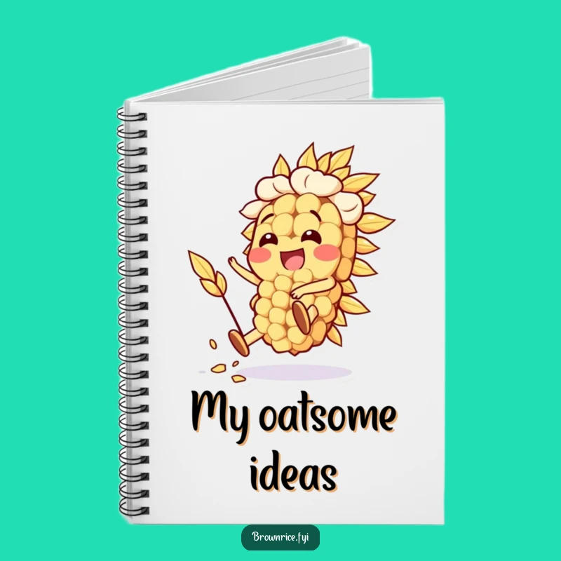 Funny Oat Grain Notebook: Silly Stunt for Your Notes, a Perfect Funny Gift
