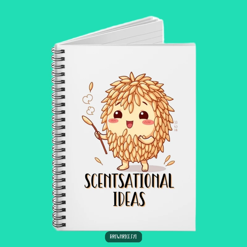 Funny Aroma Cloud Rice Grain Notebook: Capture Delicious Ideas