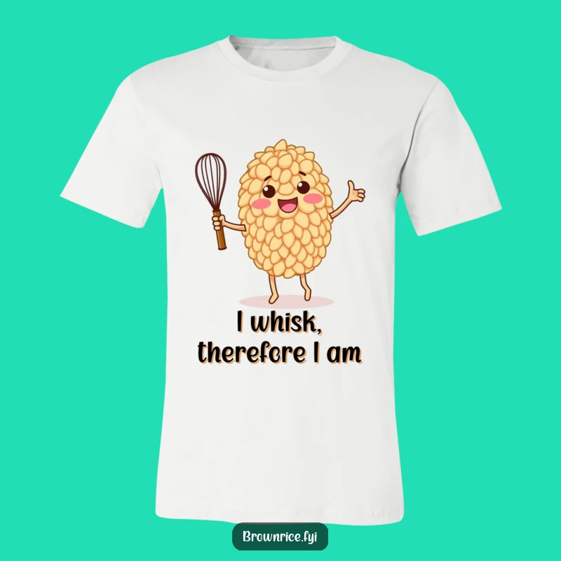 Funny Rice Grain Victory Dance T-Shirt: Hilarious Gift for Foodie Friends